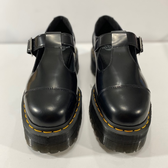 - NEW DR MARTENS BETHAN LEATHER PLATFORM SHOES - Picture 9 of 11